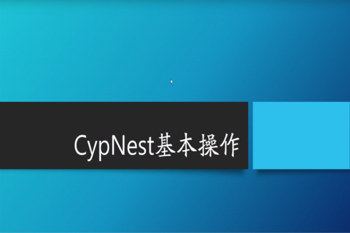 柏楚套料软件CypNest视频教程